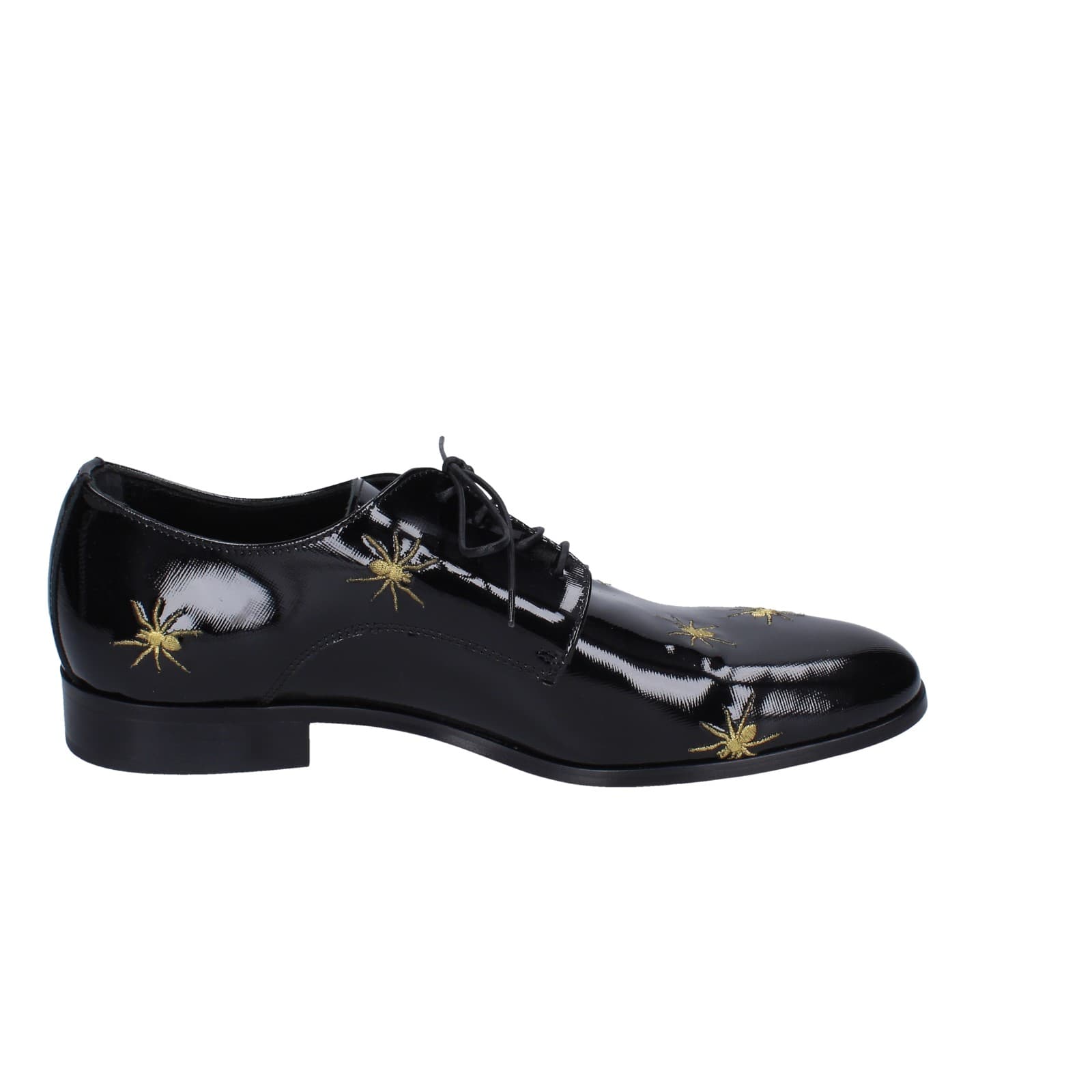 scarpe uomo EVEET classiche nero vernice EZ124 In Saldo