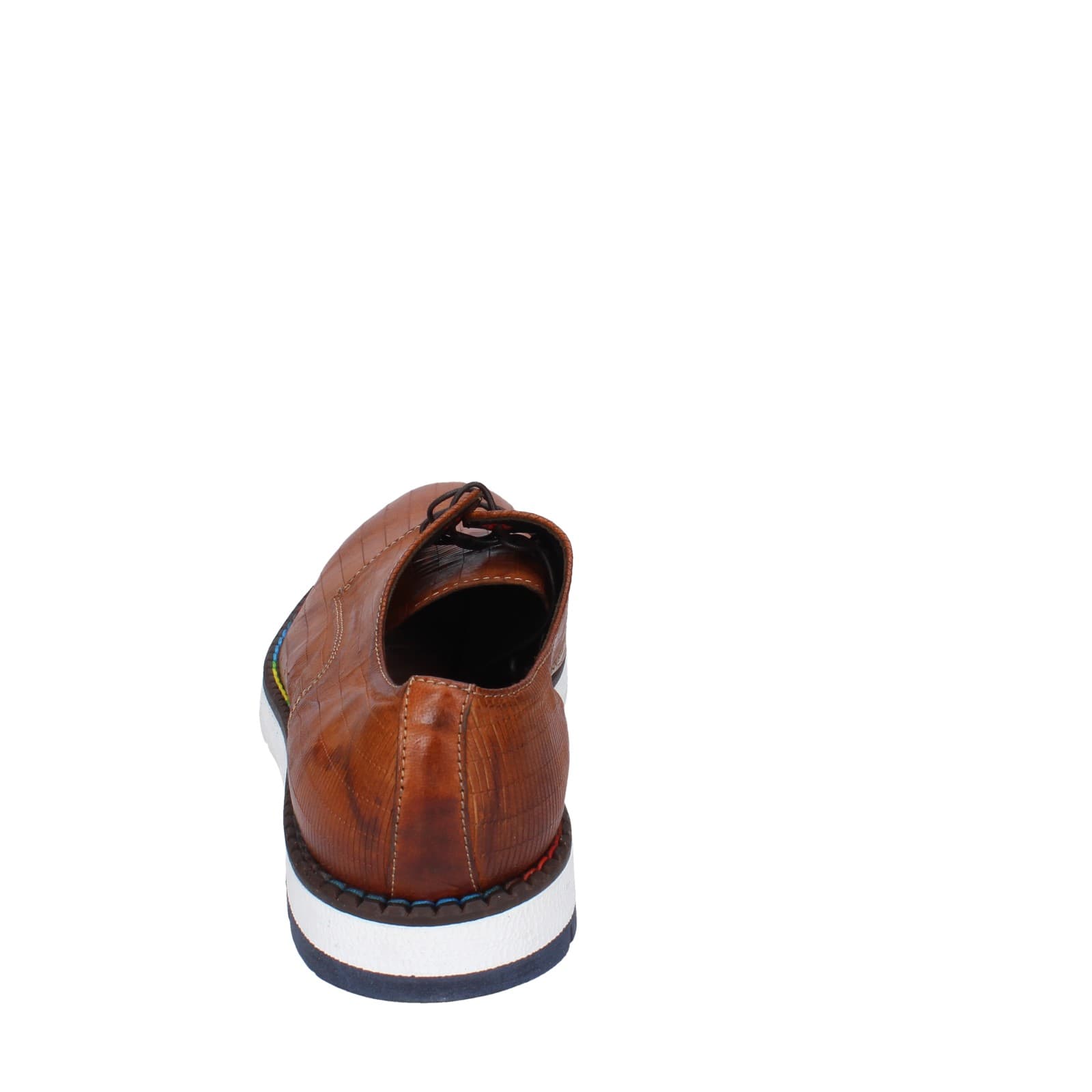 scarpe uomo EVEET classiche marrone pelle EZ147 2025