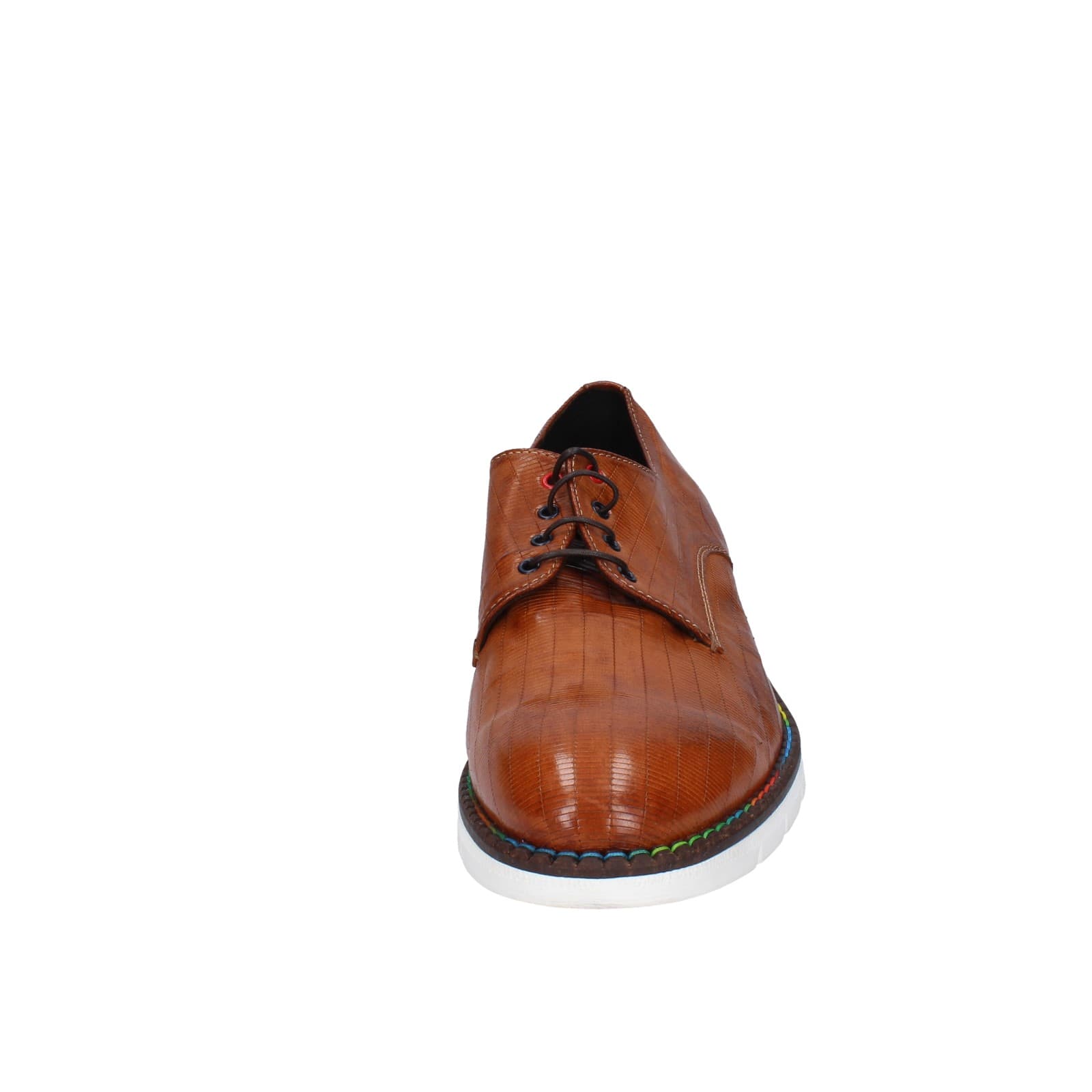 scarpe uomo EVEET classiche marrone pelle EZ147 2025