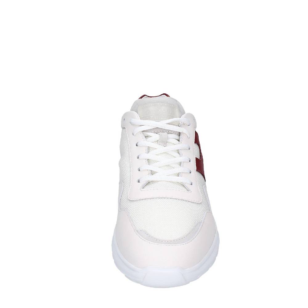 scarpe uomo HOGAN sneakers bianco pelle tessuto EX346 Italy