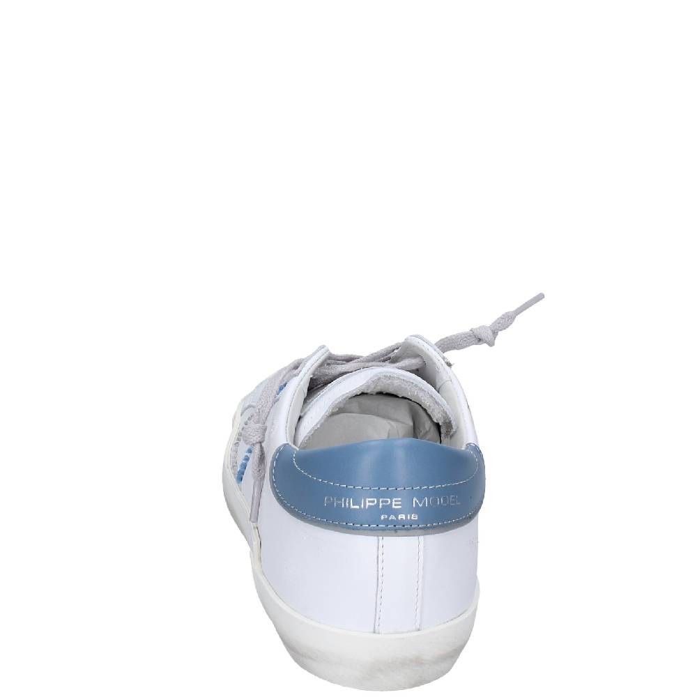 scarpe uomo PHILIPPE MODEL sneakers bianco pelle VINTAGE EX356 Italia