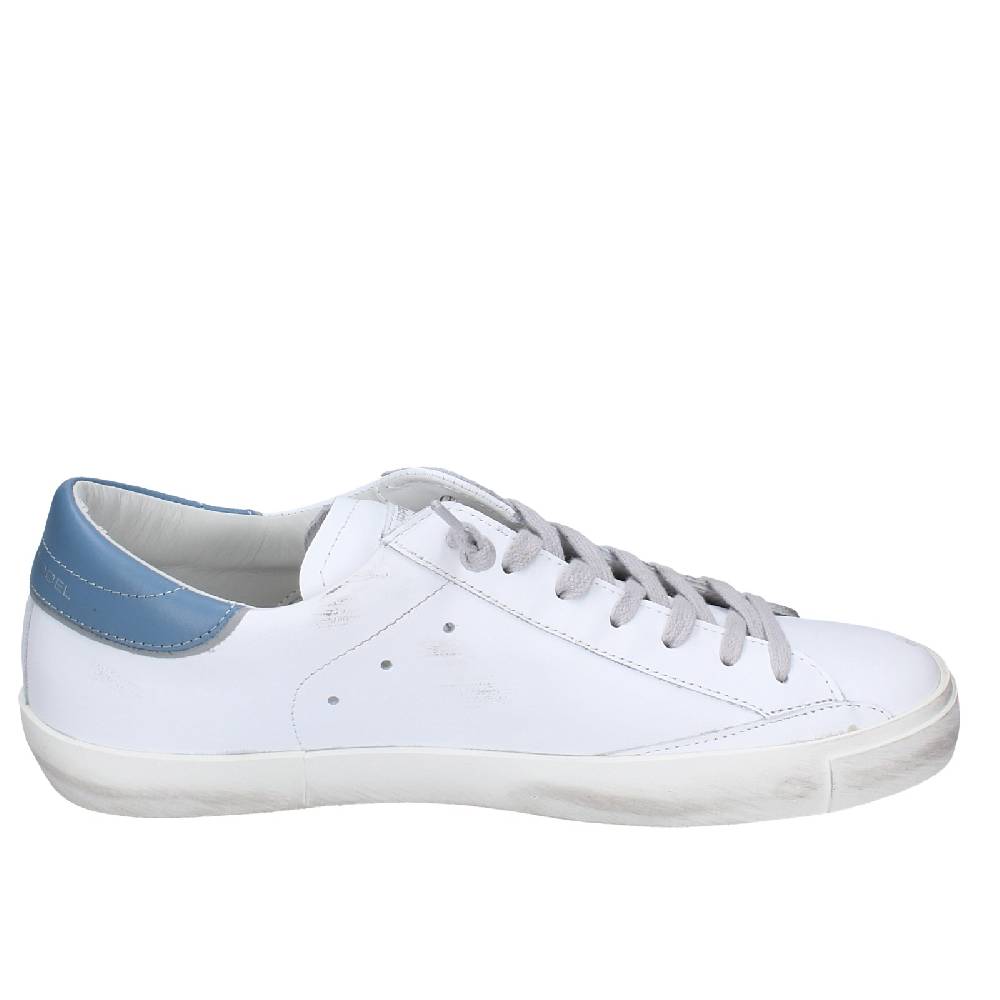 scarpe uomo PHILIPPE MODEL sneakers bianco pelle VINTAGE EX356 Italia