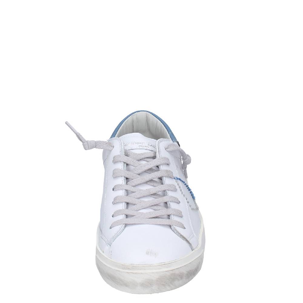 scarpe uomo PHILIPPE MODEL sneakers bianco pelle VINTAGE EX356 Italia