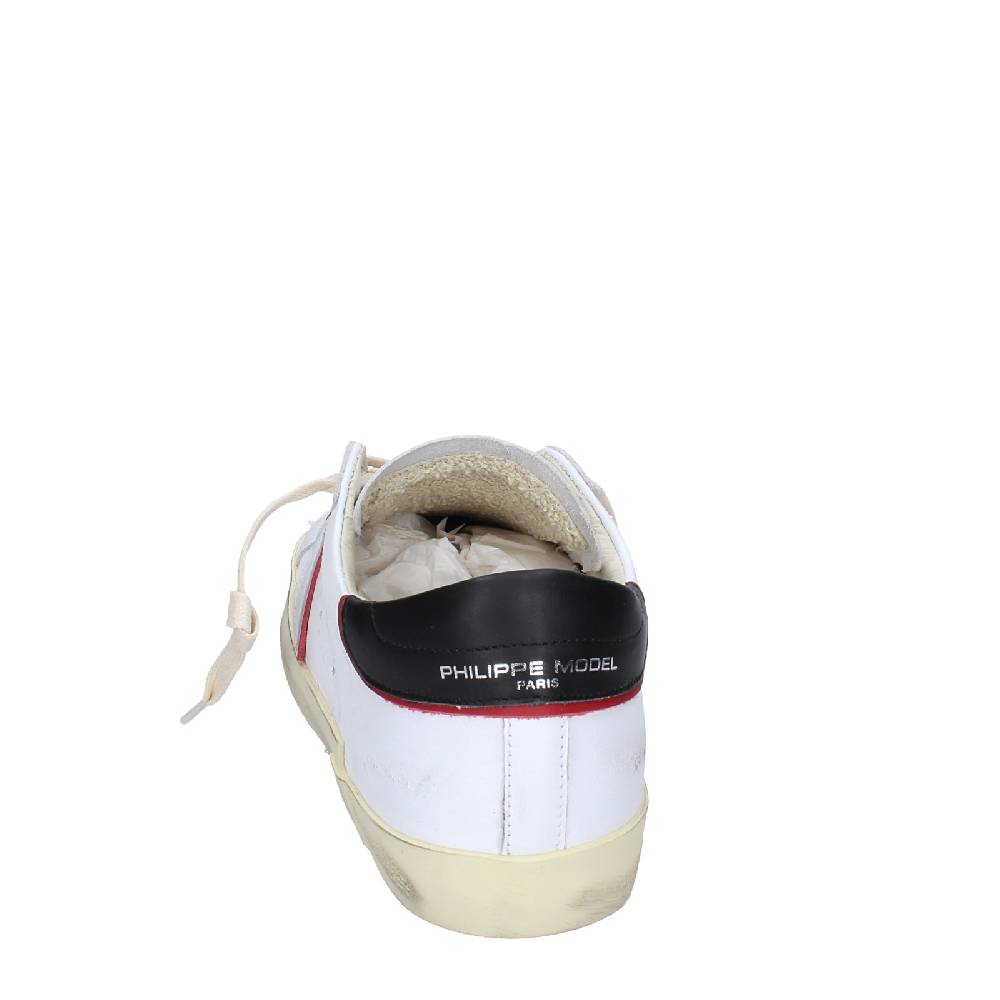 scarpe uomo PHILIPPE MODEL sneakers bianco pelle VINTAGE EX361 Vendita