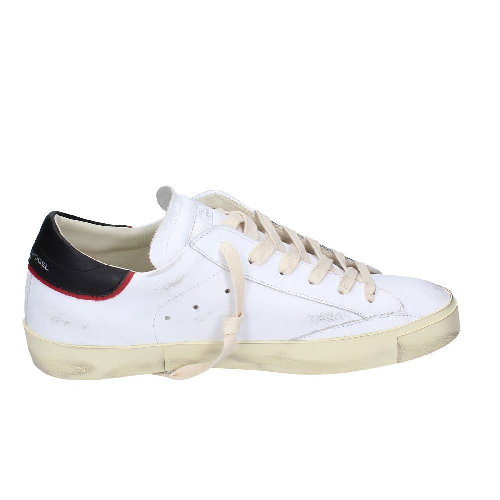 scarpe uomo PHILIPPE MODEL sneakers bianco pelle VINTAGE EX361 Vendita