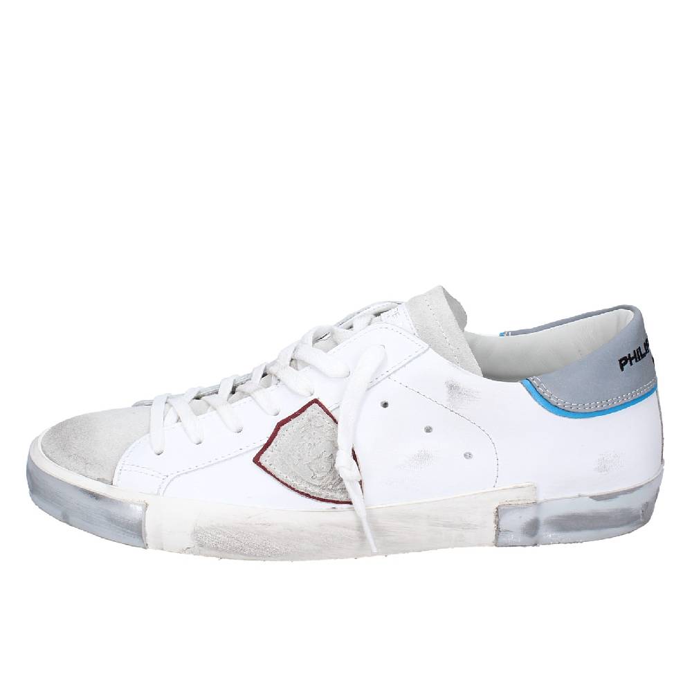 scarpe uomo PHILIPPE MODEL sneakers bianco pelle VINTAGE EX342 Negozi Online