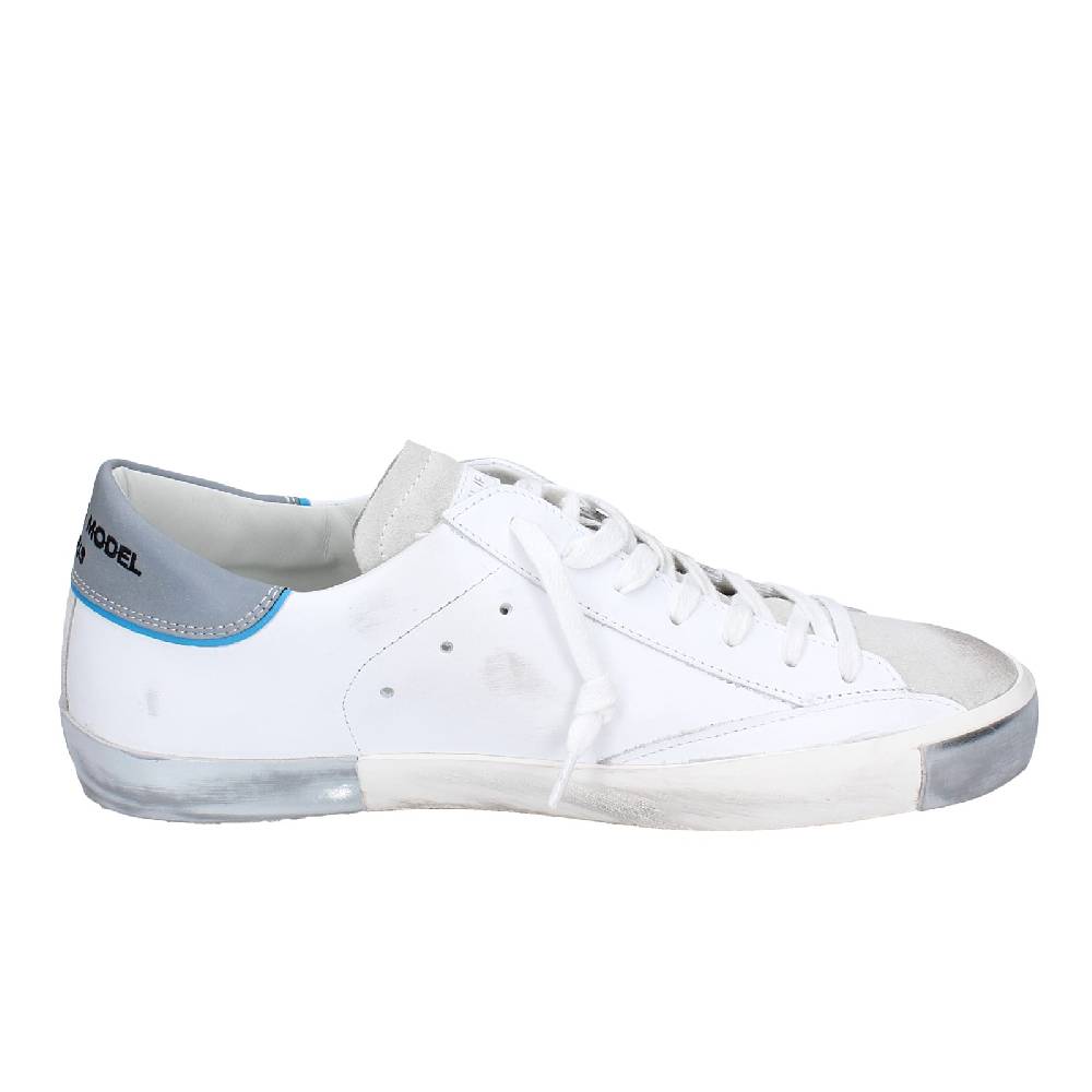 scarpe uomo PHILIPPE MODEL sneakers bianco pelle VINTAGE EX342 Negozi Online