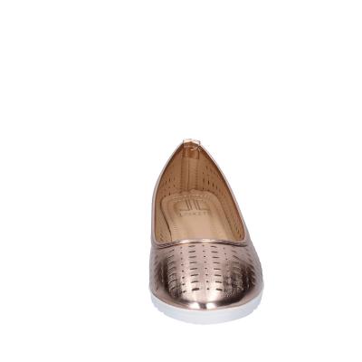scarpe donna LANCETTI ballerine bronzo pelle sintetica BP565 Outlet