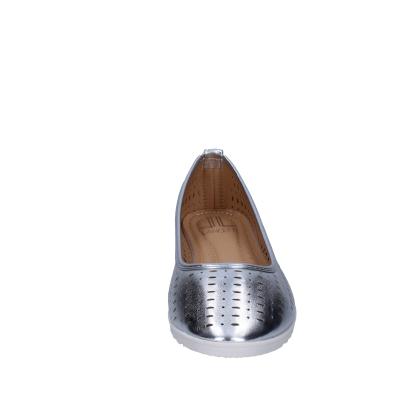 scarpe donna LANCETTI ballerine argento pelle sintetica BP564 In Vendita