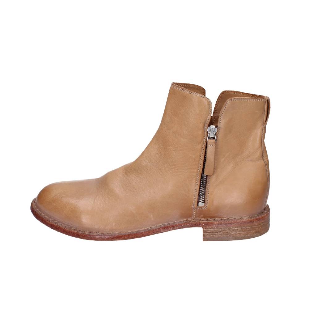 scarpe uomo MOMA stivaletti marrone pelle 2CS416-NAC EZ912 Saldi Di Fabbrica