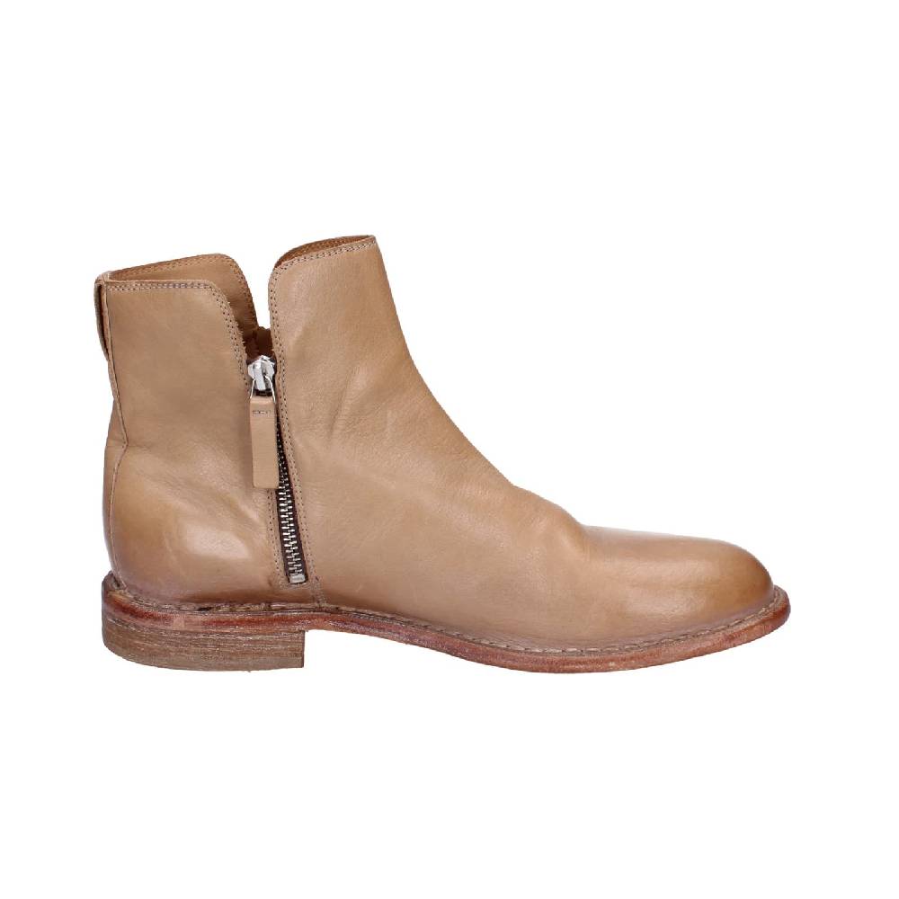 scarpe uomo MOMA stivaletti marrone pelle 2CS416-NAC EZ912 Saldi Di Fabbrica