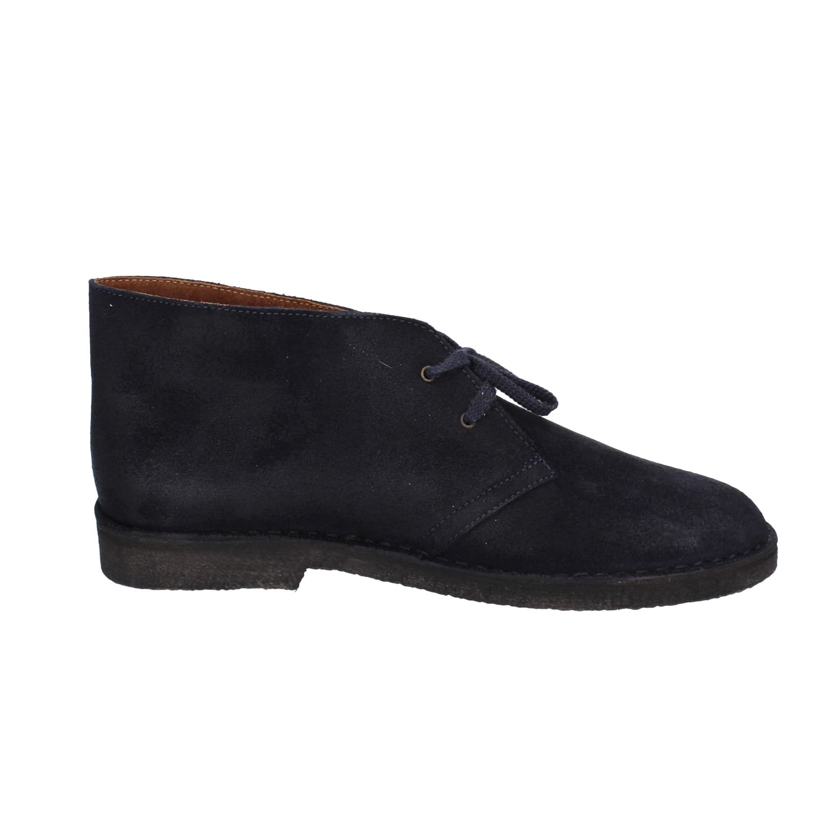 scarpe uomo IRWIN DANKS stivaletti blu camoscio EY123 Nuova