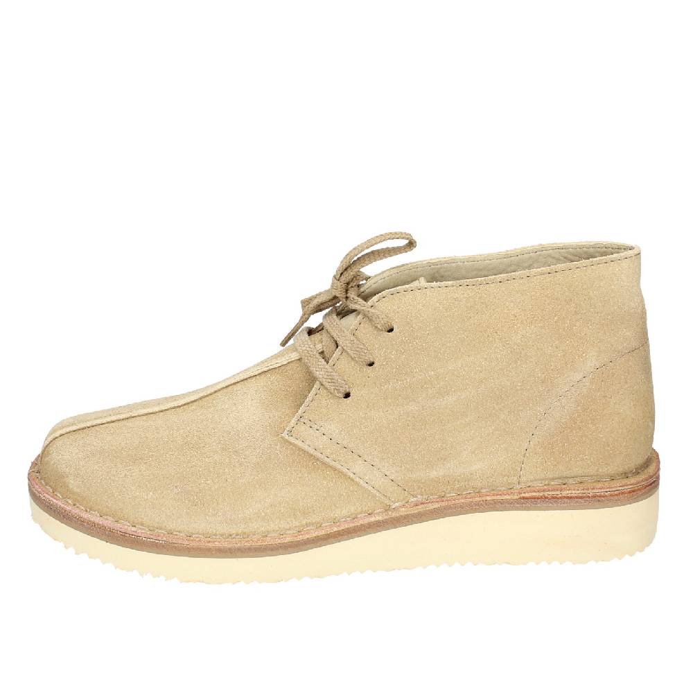 scarpe uomo ASTORFLEX stivaletti beige camoscio EY809 Italia