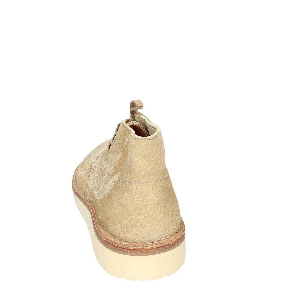 scarpe uomo ASTORFLEX stivaletti beige camoscio EY809 Italia