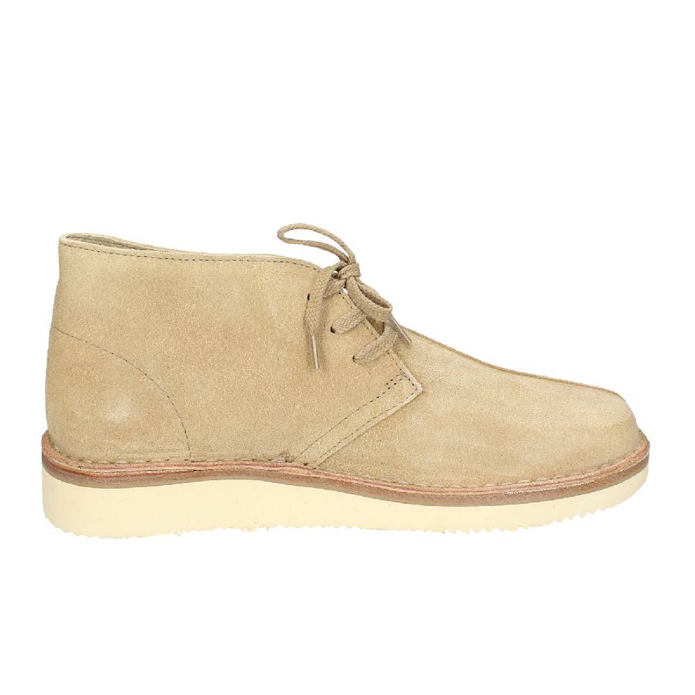 scarpe uomo ASTORFLEX stivaletti beige camoscio EY809 Italia