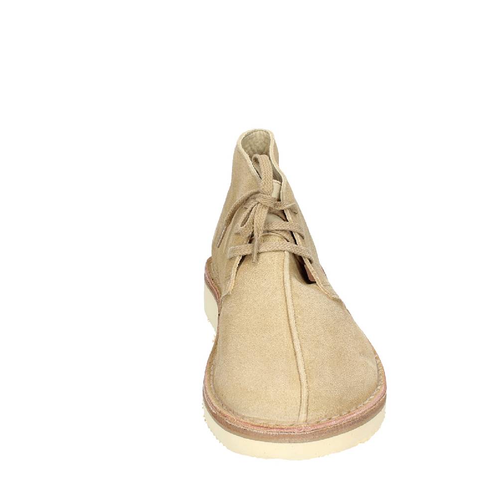 scarpe uomo ASTORFLEX stivaletti beige camoscio EY809 Italia