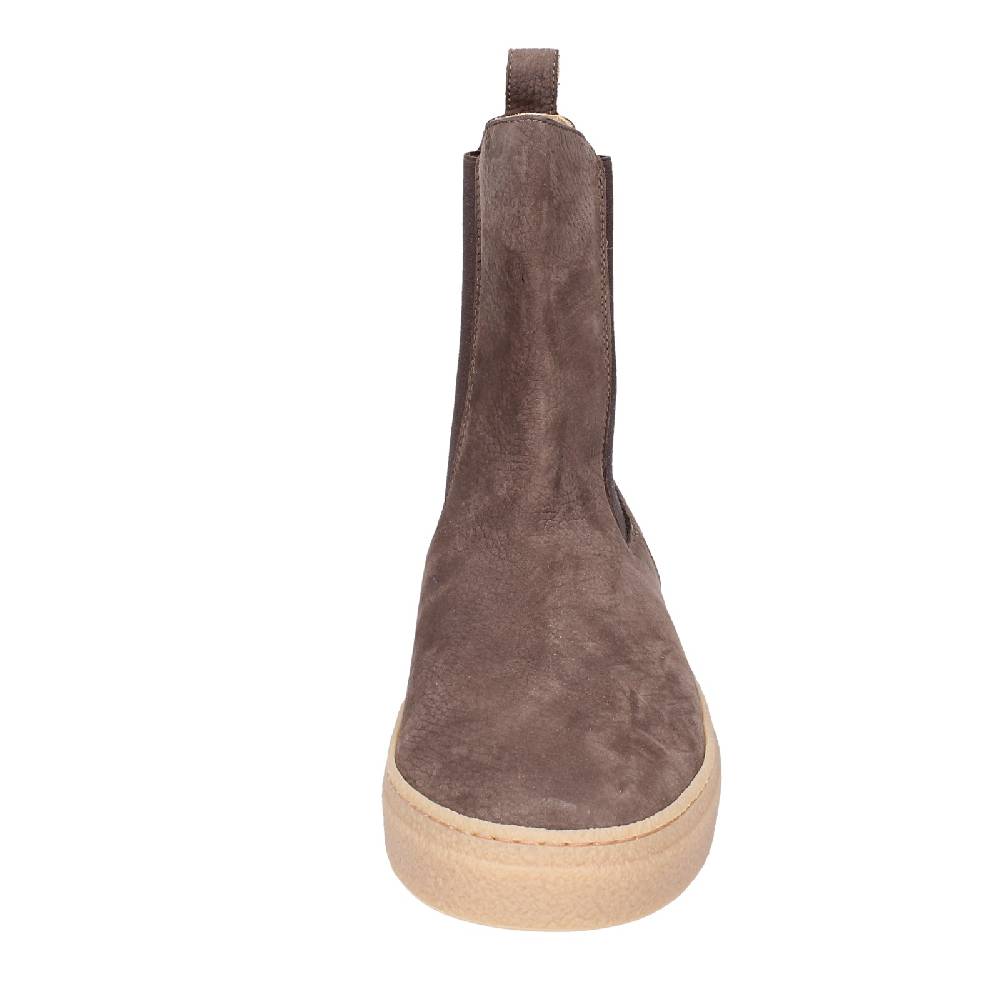 scarpe uomo STOKTON stivaletti marrone pelle nabuk EX39 Spedizione Gratuita