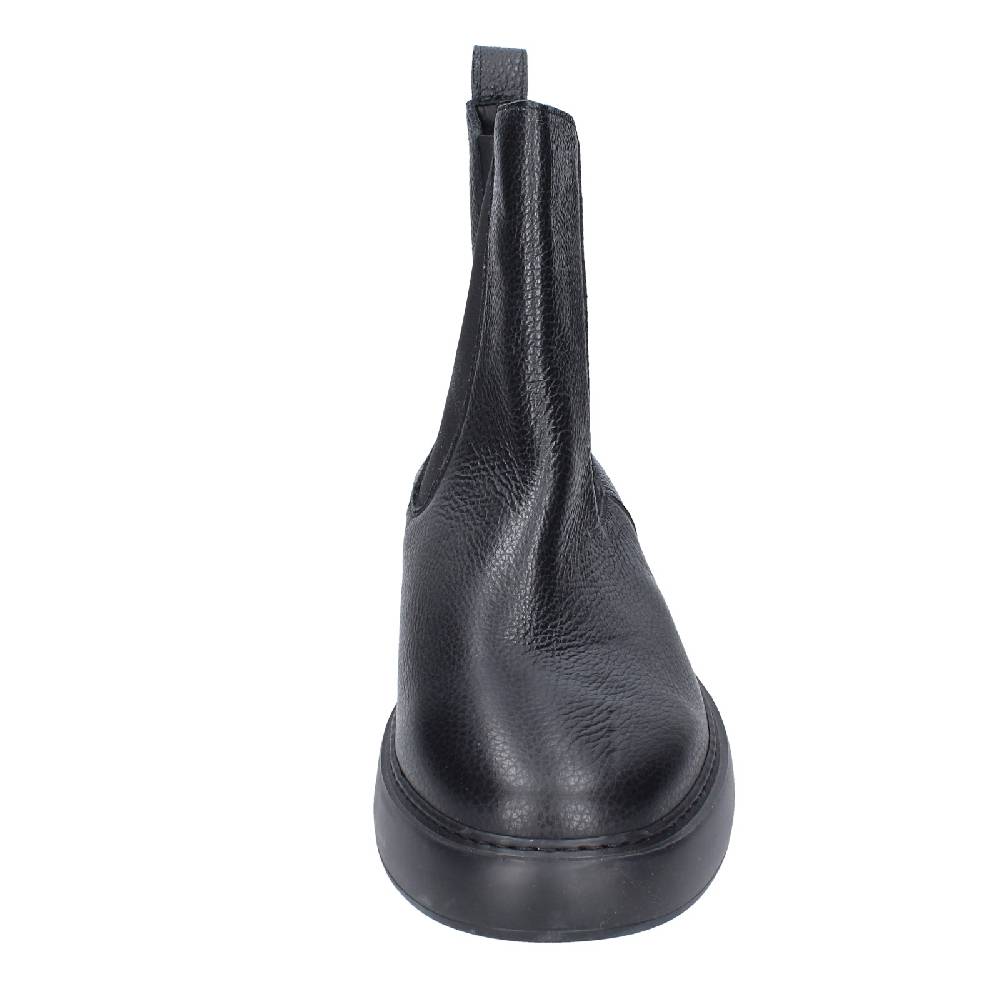 scarpe uomo STOKTON stivaletti nero pelle EX43 Pezzi Unici