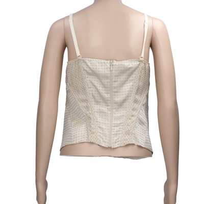 top donna AMULETI 44 beige lino AP14 Hotsell