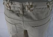 pantaloni donna FRANKIE MORELLO 30 beige cotone AM366 Acquista Ora