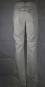 pantaloni donna JECKERSON bianco cotone AM356 Fino Al -60%
