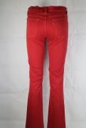 pantaloni donna JECKERSON rosso cotone AM195 Sottocosto