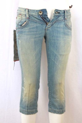 pantaloni donna STAFF JEANS & CO. 27 celeste cotone AR822 Novità