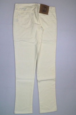 pantaloni donna FRANKIE MORELLO 29 beige cotone AN150 Presa