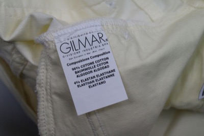 pantaloni donna FRANKIE MORELLO 29 beige cotone AN150 Presa