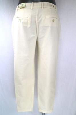 pantaloni donna JECKERSON 30 bianco crema cotone AS276 Sconto