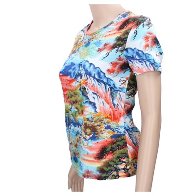 maglia donna AMERICAN ANGEL tg. S multicolor cotone AR285 Hotsell