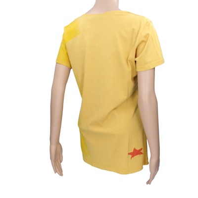 maglia donna ISHIKAWA tg. M giallo cotone AR113 Vendita Economica