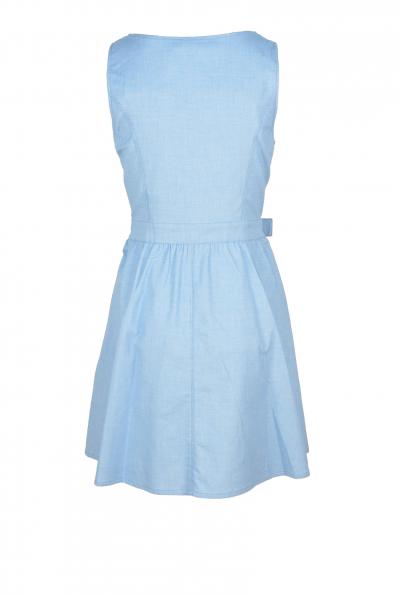 vestito donna LOVE MOSCHINO 42 celeste cotone CZ35 I Più Venduti