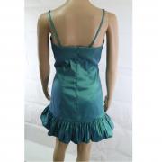 vestito donna CASTADIVA verde poliestere AM435 Vendite Flash