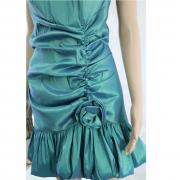 vestito donna CASTADIVA verde poliestere AM435 Vendite Flash