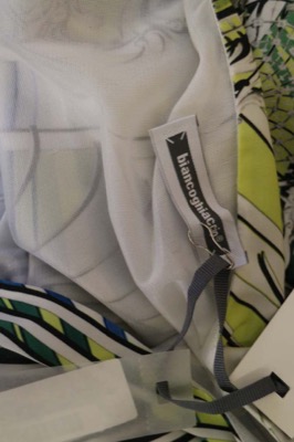 vestito donna BIANCOGHIACCIO 40 multicolore poliestere AM443 In Linea