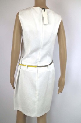 vestito donna BIANCOGHIACCIO 46 bianco poliestere AM280 Super Saving Price
