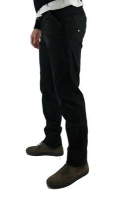 pantaloni uomo HEAVEN TWO 30 nero cotone AM476 Prezzo Ridotto
