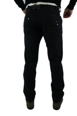 pantaloni uomo HEAVEN TWO 30 nero cotone AM476 Prezzo Ridotto