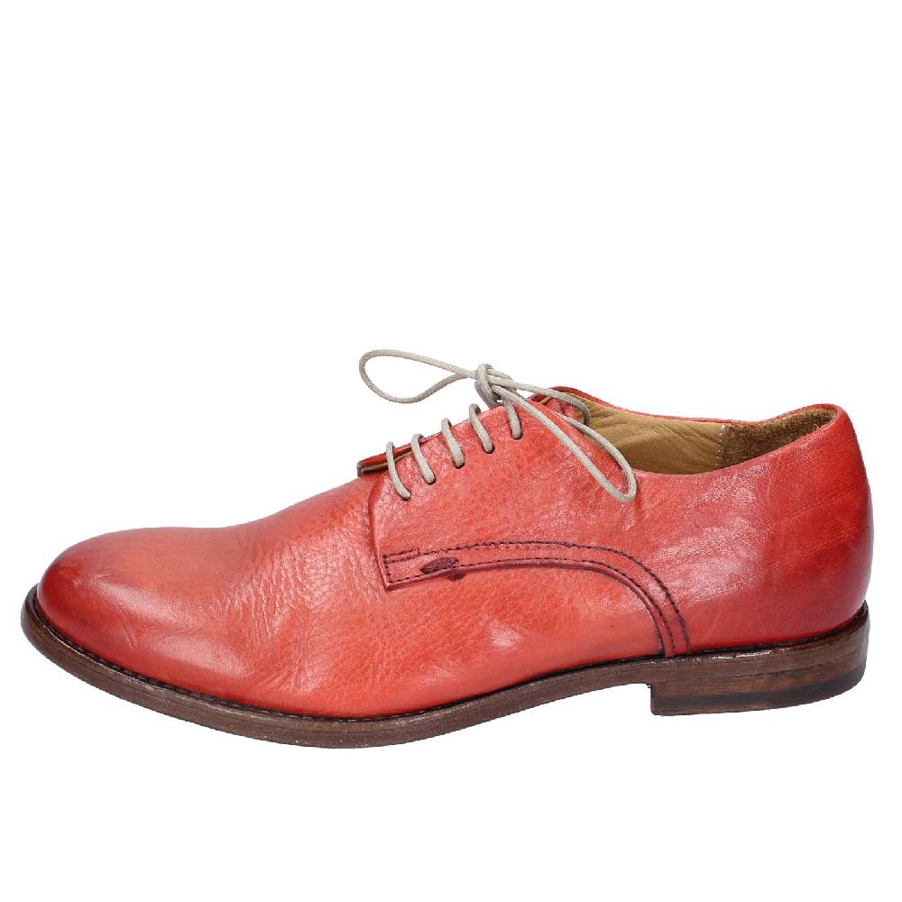 scarpe donna MOMA classiche rosso pelle VINTAGE EX488 Convenienza