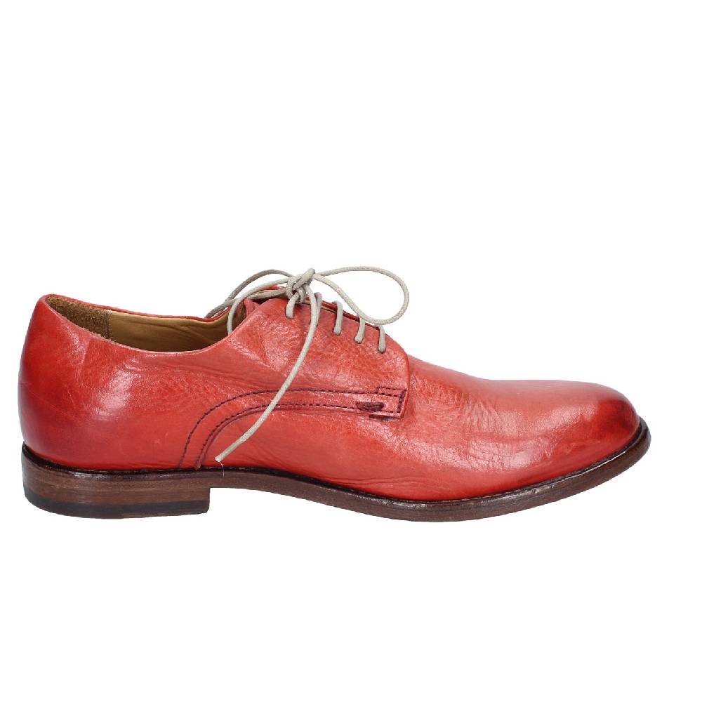 scarpe donna MOMA classiche rosso pelle VINTAGE EX488 Convenienza