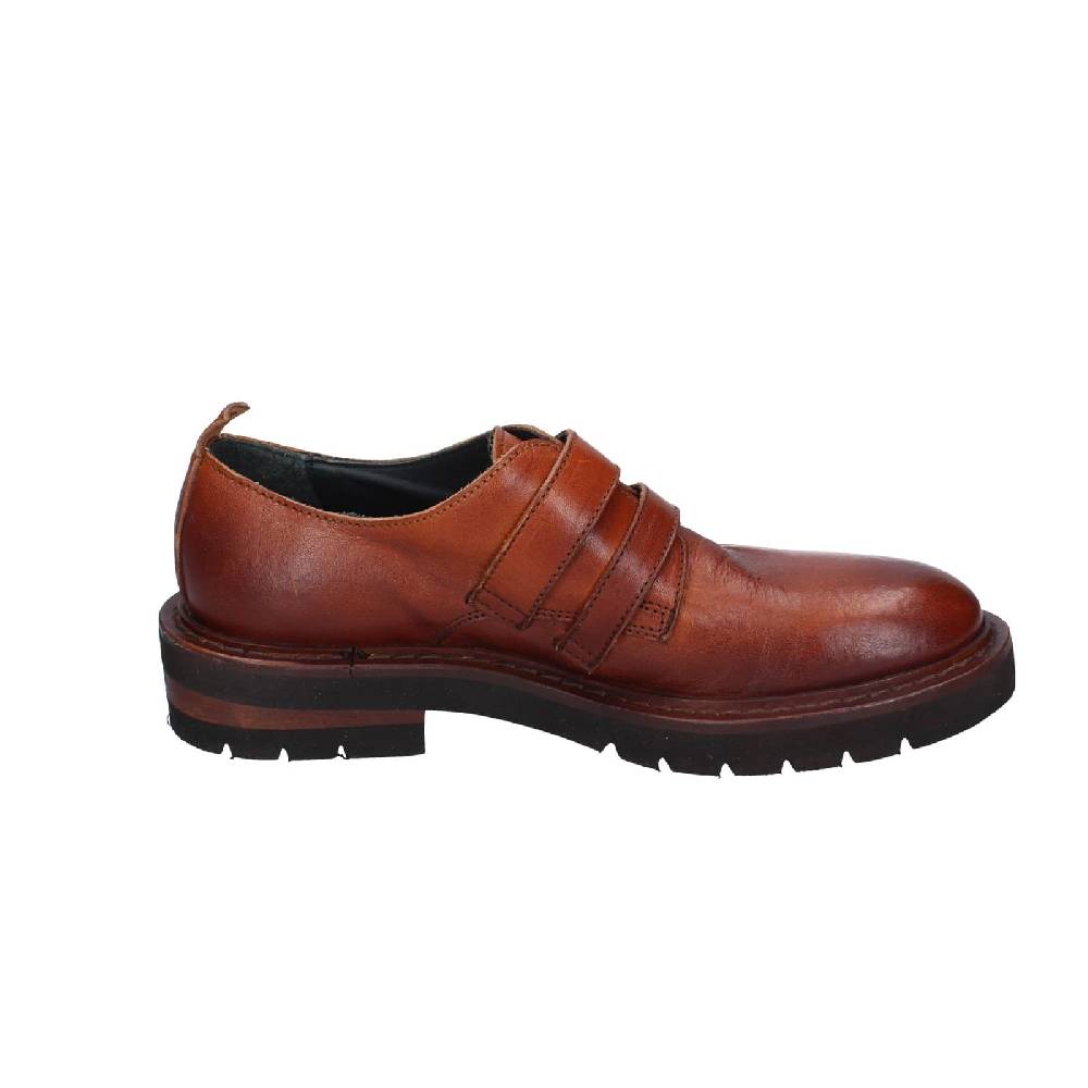 scarpe donna MOMA classiche marrone pelle 84301F-VAR EY474 Novità