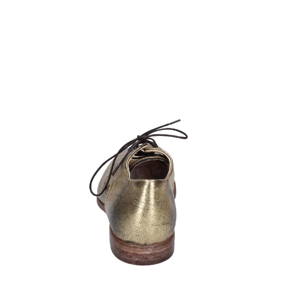 scarpe donna MOMA classiche oro pelle EZ899 Presa