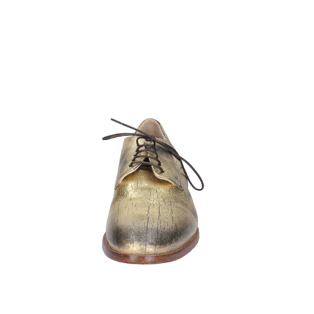 scarpe donna MOMA classiche oro pelle EZ899 Presa