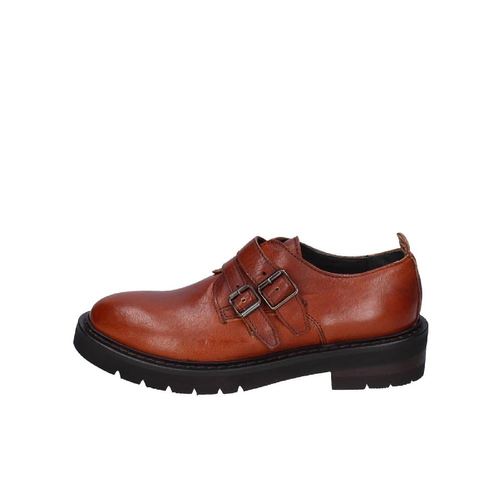 scarpe donna MOMA classiche marrone pelle 84301F-VAR EY441 Offerta
