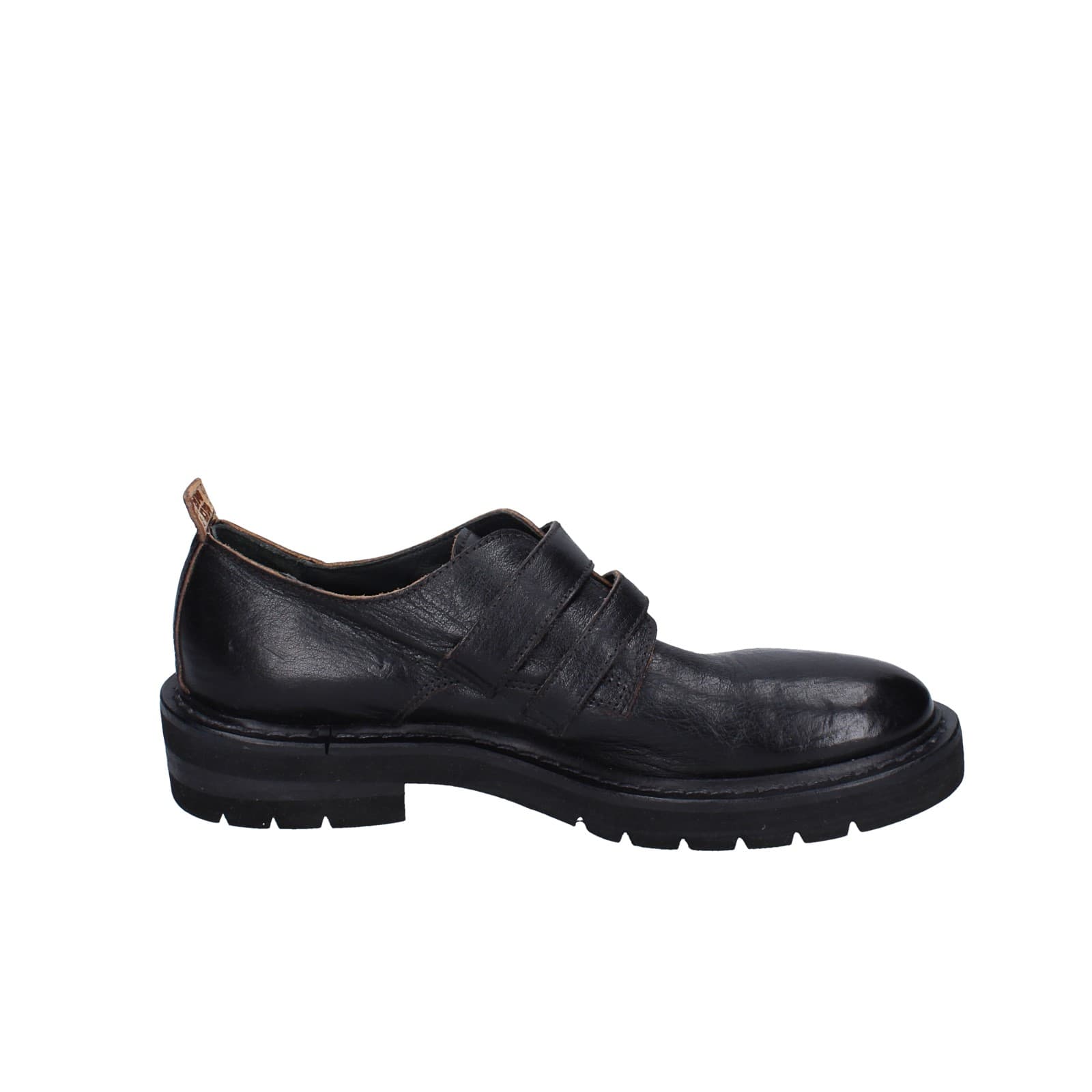 scarpe donna MOMA classiche nero pelle 84301F-VAR EY476 Vendita Calda