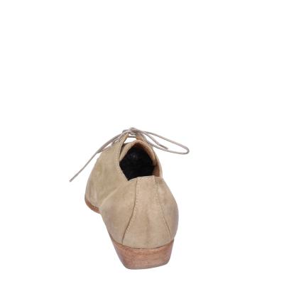 scarpe donna MOMA classiche beige camoscio BH329 Saldi Di Fabbrica