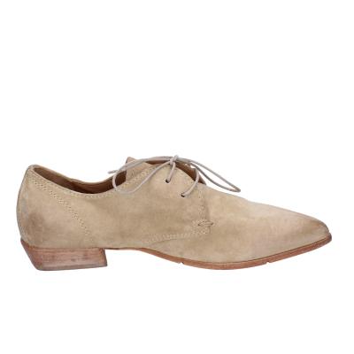 scarpe donna MOMA classiche beige camoscio BH329 Saldi Di Fabbrica