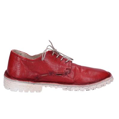 scarpe donna MOMA classiche rosso pelle BH273 Vendite Flash