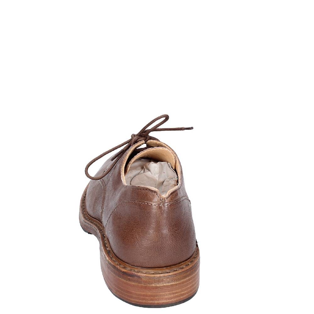 scarpe donna ASTORFLEX classiche marrone pelle EY789 Nuova